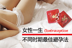 女性一生不同时期的最佳避孕法