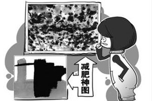 节后腰围攀升不可原谅 网上热传“减肥神图”