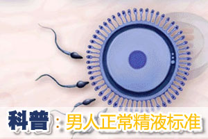 科普：男性正常精液标准