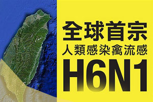 台湾确诊全球首例H6N1禽流感病例 