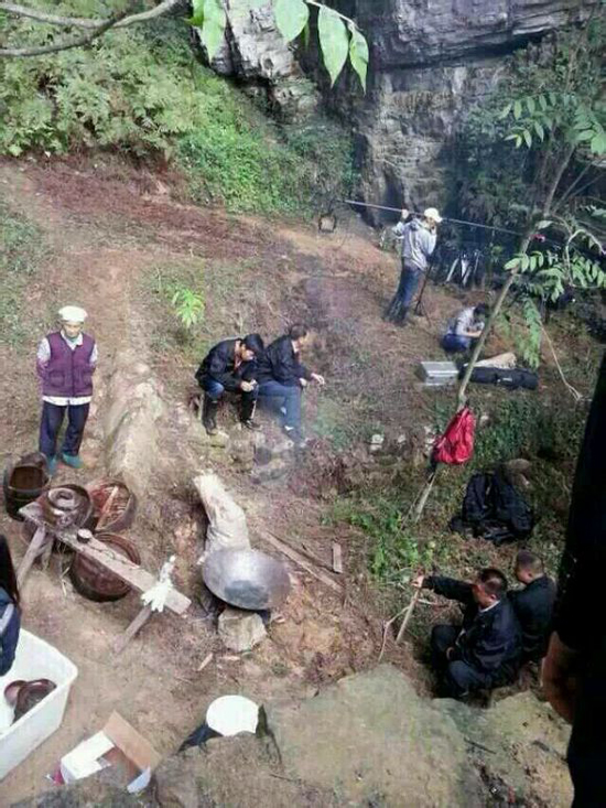 爸爸去哪儿2第三站:怀化靖州三秋乡拍摄照爸爸去哪儿2第三站:怀化靖州三秋乡拍摄照