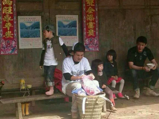 爸爸去哪儿2第三站:怀化靖州三秋乡拍摄照爸爸去哪儿2第三站:怀化靖州三秋乡拍摄照