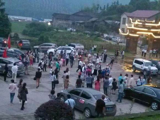 爸爸去哪儿2第三站:怀化靖州三秋乡拍摄照爸爸去哪儿2第三站:怀化靖州三秋乡拍摄照